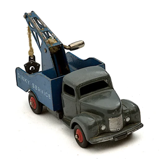Dépanneuse miniature Dinky Toys 25x Commer grise et bleue