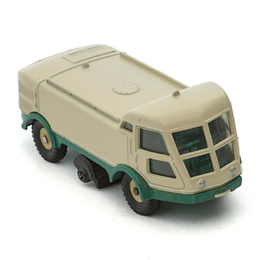 Miniature Dinky Toys 596 Balayeuse L.M.V. vue de trois quarts avant