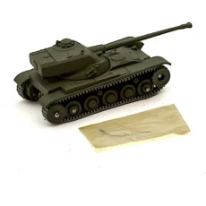 Char AMX 13 T. Dinky Toys en métal vert armée