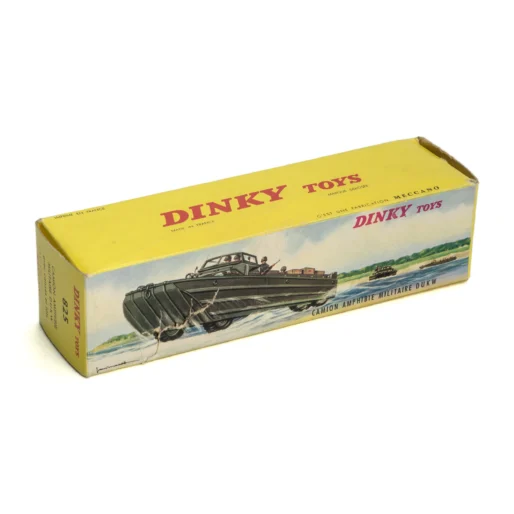 Dinky Toys 825 – Camion Amphibie Militaire DUKW 1/55 avec Boîte d’Origine