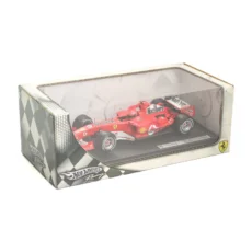 Miniature Ferrari F2005 Michael Schumacher 1/18 Hot Wheels dans sa boîte d'origine