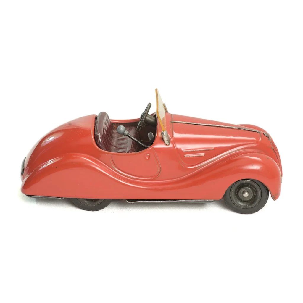 Voiture Mécanique en Tôle Schuco Examico 4001 Rouge