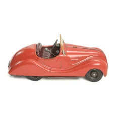 Voiture Mécanique en Tôle Schuco Examico 4001 Rouge – Image 4