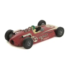 Miniature Solido 1/43 Harvey Indianapolis avec pilote casque vert vue de profil