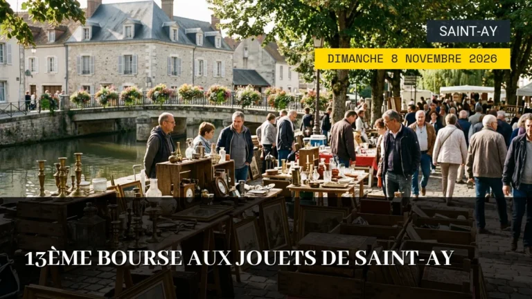 13ème Bourse aux Jouets de Saint-Ay – Dimanche 8 Novembre 2026