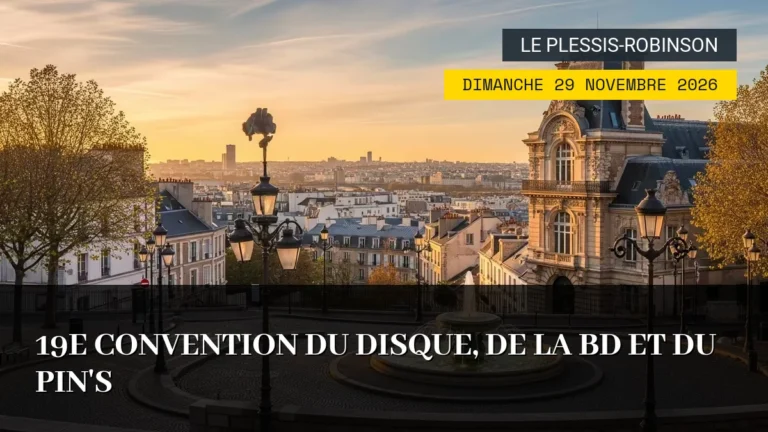 19e Convention du Disque, de la BD et du Pin’s – Dimanche 29 Novembre 2026
