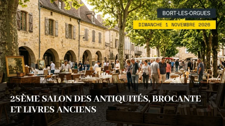 28ème Salon des Antiquités, Brocante et Livres Anciens – Dimanche 1 Novembre 2026