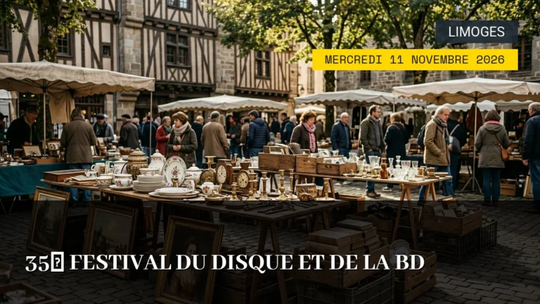 35ᵉ Festival du Disque et de la BD – Mercredi 11 Novembre 2026