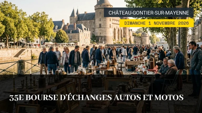 35e Bourse d’Échanges Autos et Motos – Dimanche 1 Novembre 2026