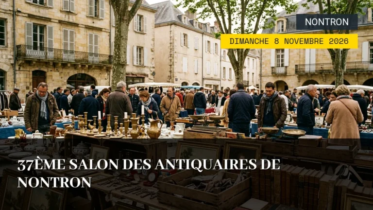 37ème Salon des Antiquaires de Nontron – Dimanche 8 Novembre 2026