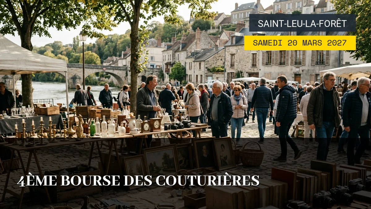 Affiche de l'événement : 4ème Bourse des Couturières – Samedi 20 Mars 2027