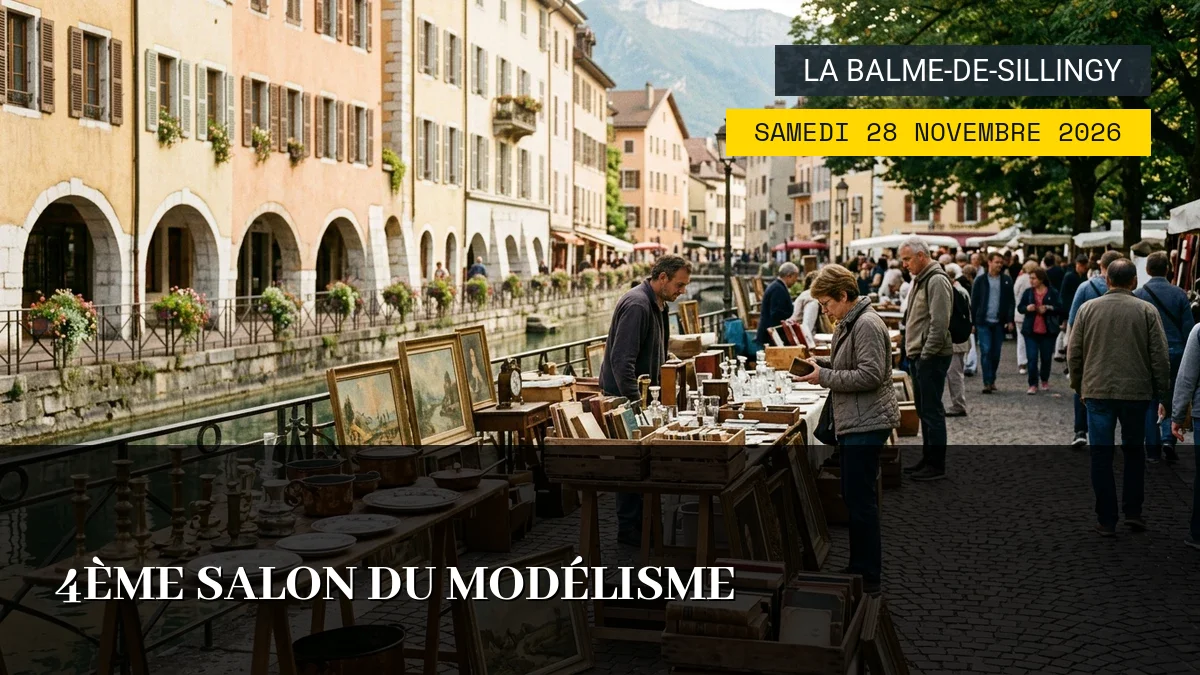 Affiche de l'événement : 4ème Salon du Modélisme – Samedi 28 Novembre 2026