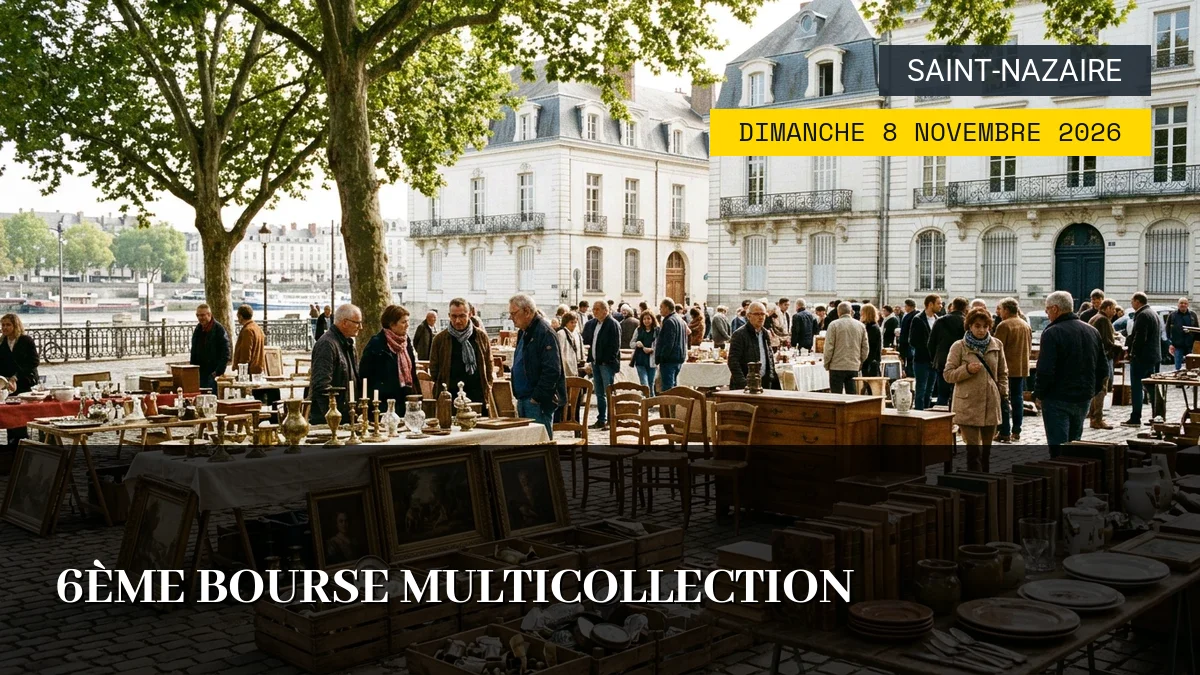 Affiche de l'événement : 6ème Bourse Multicollection – Dimanche 8 Novembre 2026