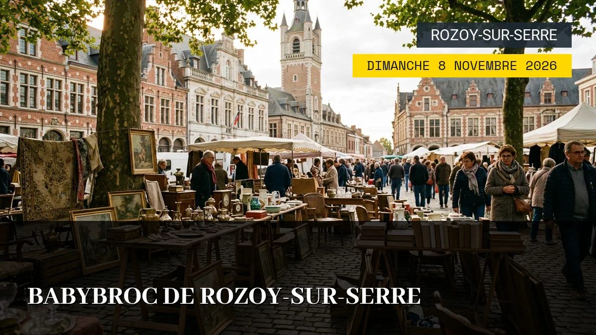 Affiche de l'événement : Babybroc de Rozoy-sur-Serre – Dimanche 8 Novembre 2026