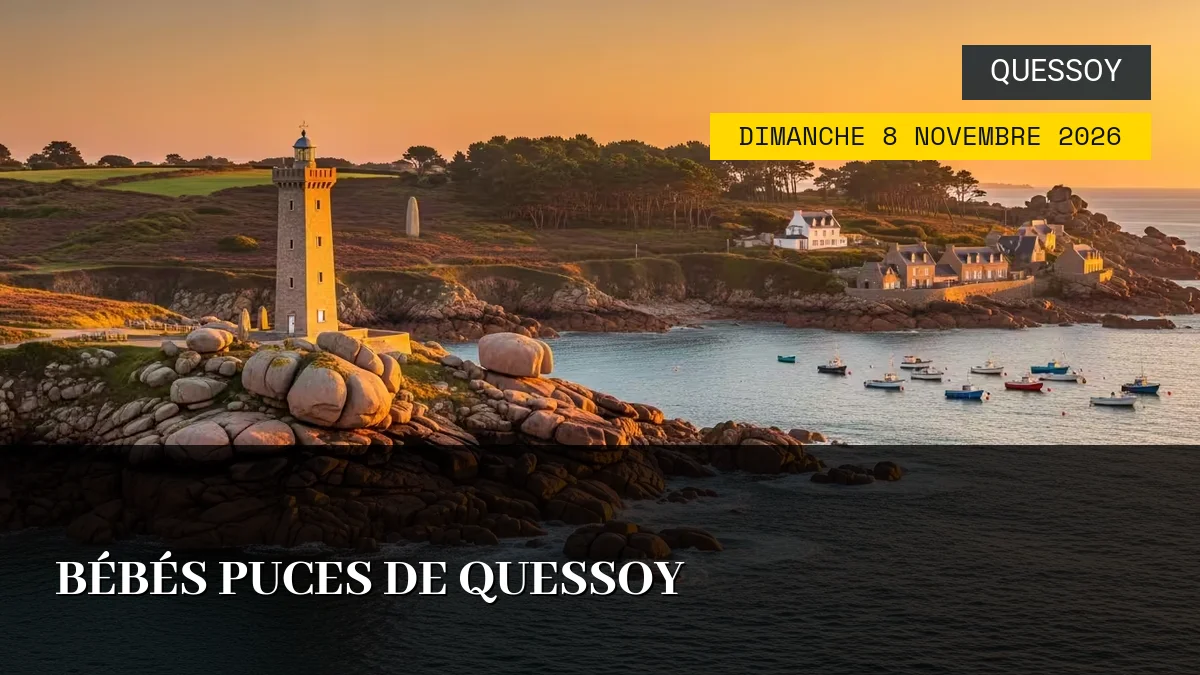 Affiche de l'événement : Bébés Puces de Quessoy – Dimanche 8 Novembre 2026