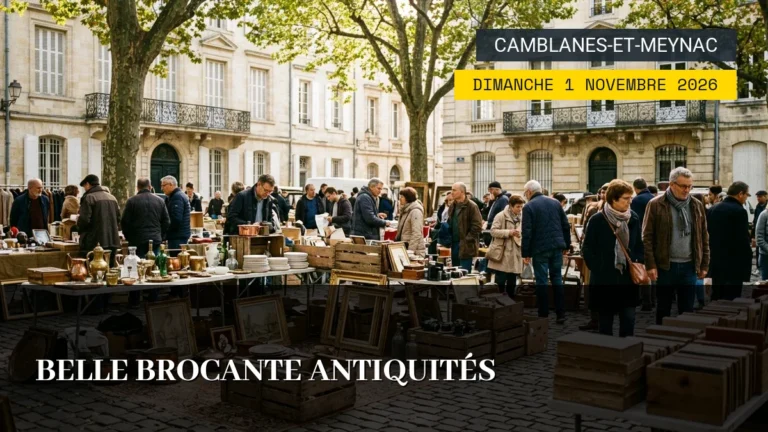Belle Brocante Antiquités – Dimanche 1 Novembre 2026