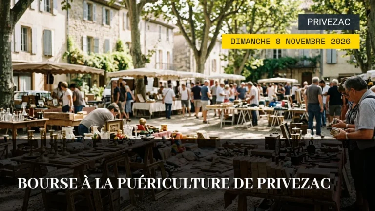 Bourse à la Puériculture de Privezac – Dimanche 8 Novembre 2026