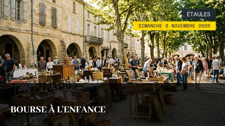 Bourse à l’Enfance – Dimanche 8 Novembre 2026