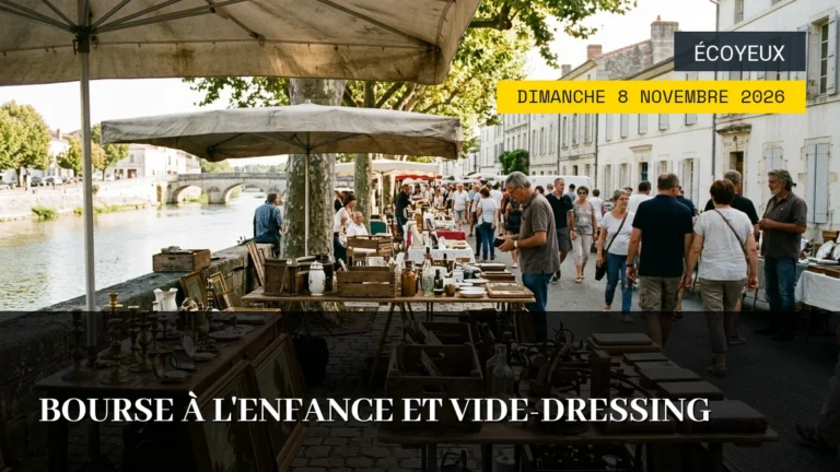 Bourse à l’enfance et vide-dressing – Dimanche 8 Novembre 2026