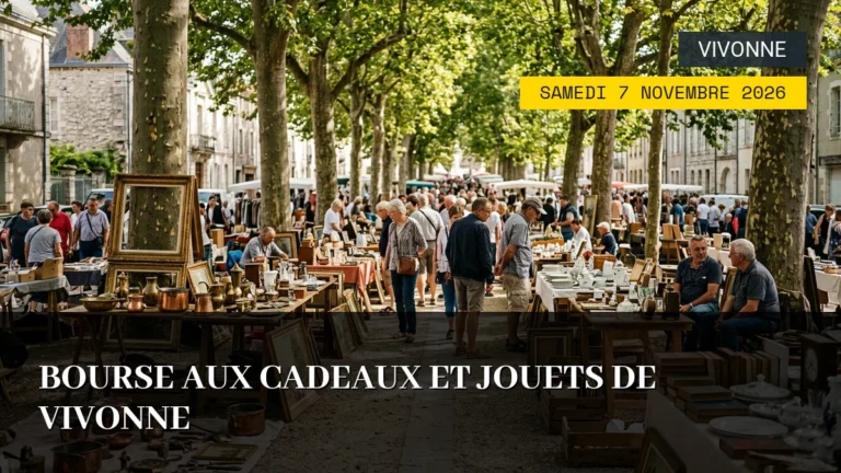 Bourse aux Cadeaux et Jouets de Vivonne — Du Samedi 7 Novembre 2026 au Dimanche 8 Novembre 2026