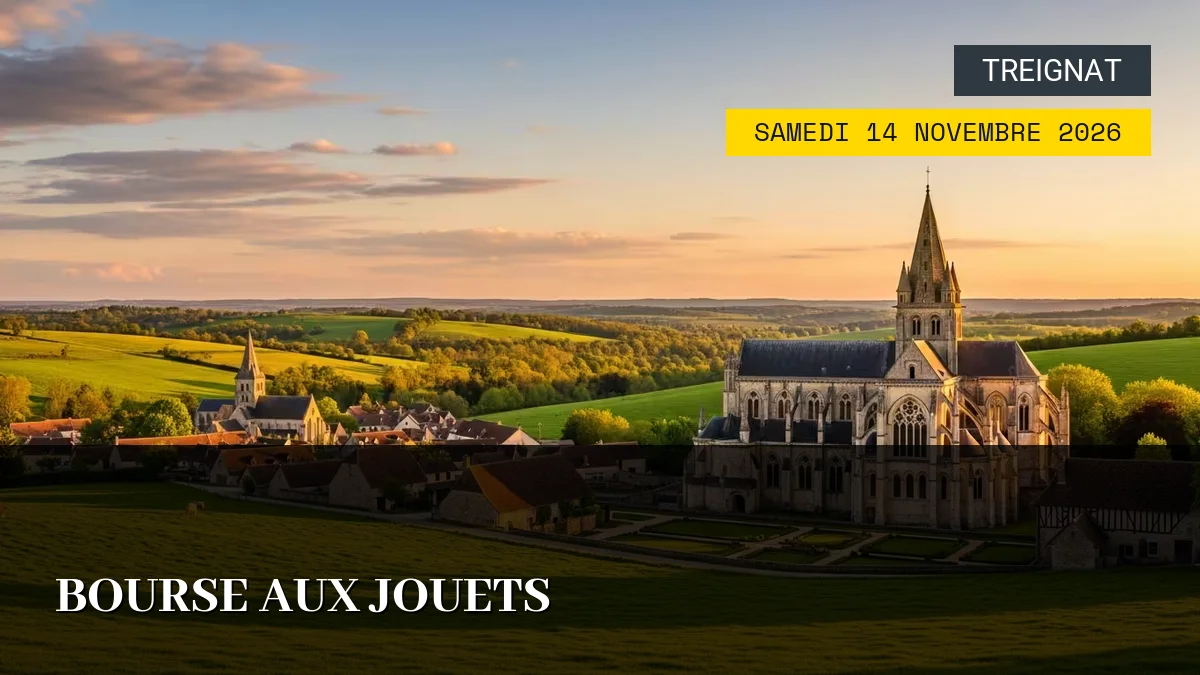 Affiche de l'événement : Bourse aux Jouets – Samedi 14 Novembre 2026