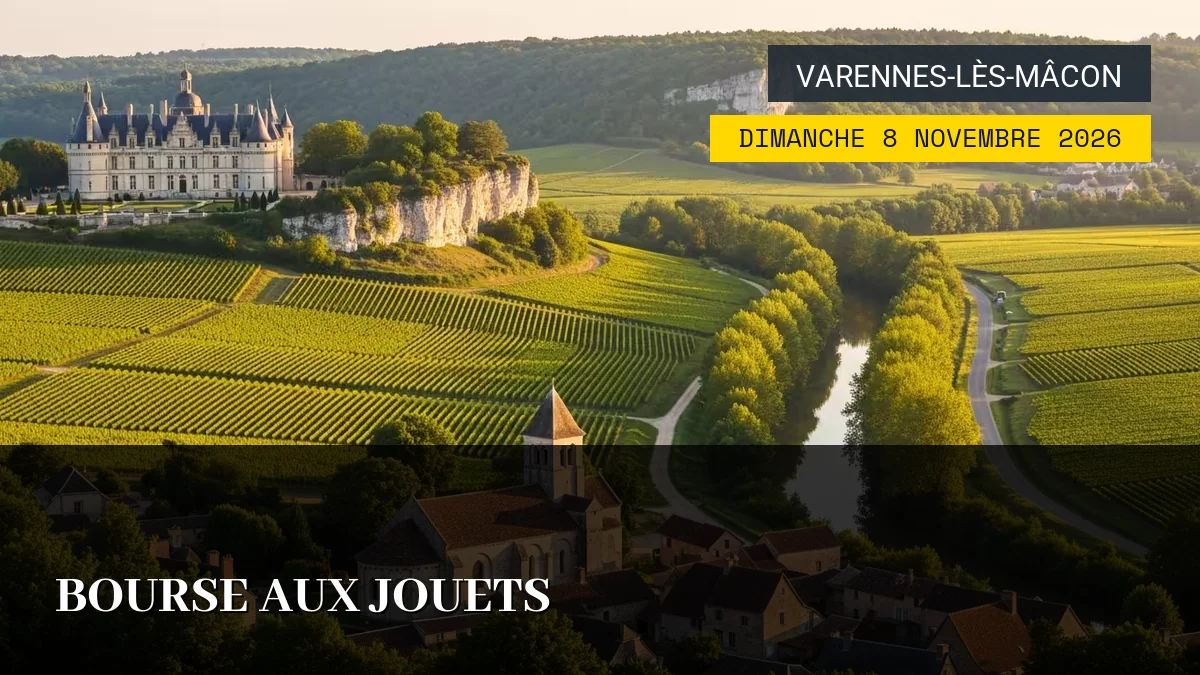 Affiche de l'événement : Bourse aux Jouets – Dimanche 8 Novembre 2026