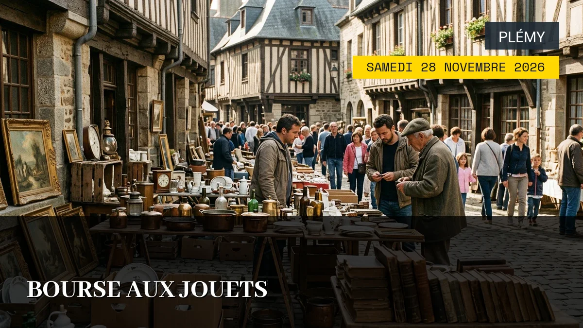 Affiche de l'événement : Bourse aux Jouets – Samedi 28 Novembre 2026