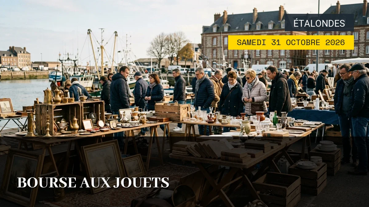 Affiche de l'événement : Bourse aux Jouets — Du Samedi 31 Octobre 2026 au Dimanche 1 Novembre 2026