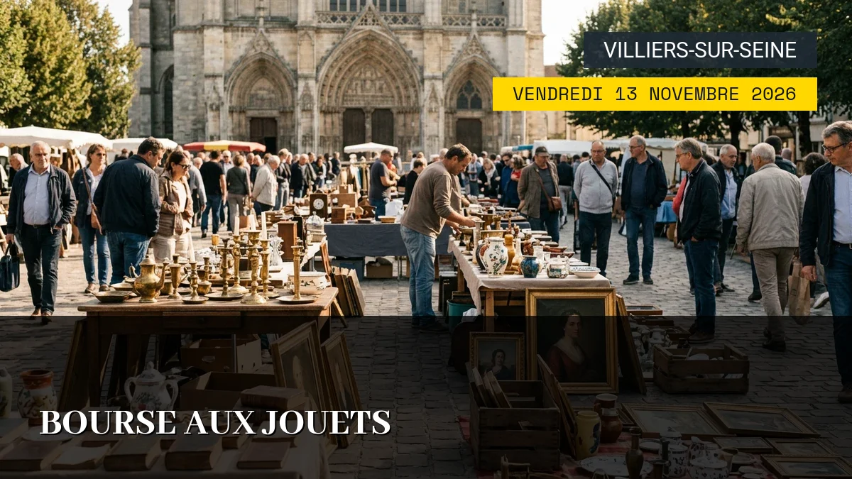 Affiche de l'événement : Bourse aux Jouets — Du Vendredi 13 Novembre 2026 au Dimanche 15 Novembre 2026