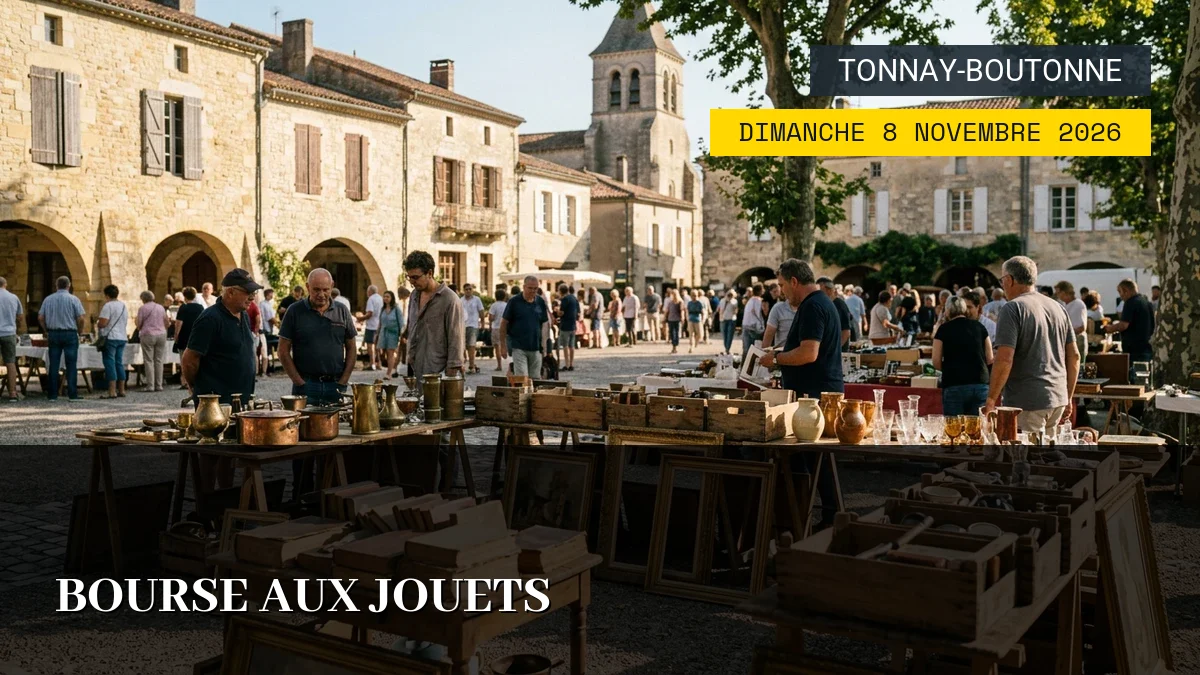 Affiche de l'événement : Bourse aux Jouets – Dimanche 8 Novembre 2026