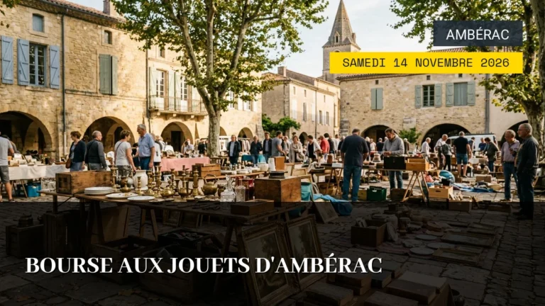 Bourse aux Jouets d’Ambérac – Samedi 14 Novembre 2026