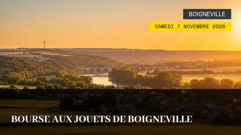 Bourse aux Jouets de Boigneville — Du Samedi 7 Novembre 2026 au Dimanche 8 Novembre 2026
