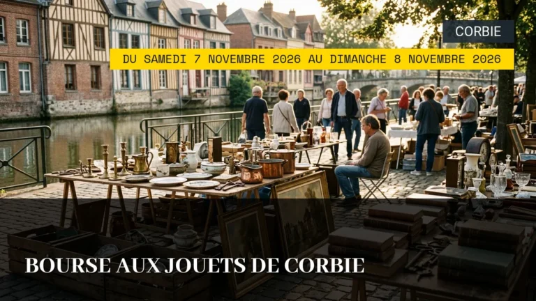 Bourse aux Jouets de Corbie – Du Samedi 7 Novembre 2026 au Dimanche 8 Novembre 2026
