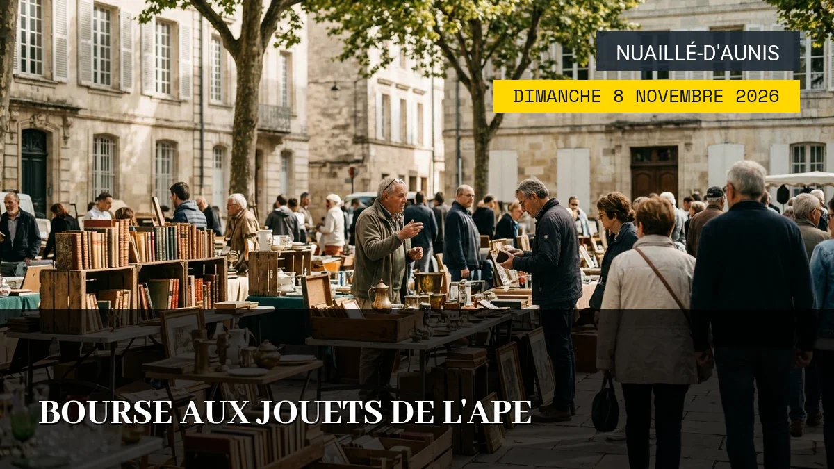 Affiche de l'événement : Bourse aux Jouets de l&rsquo;APE – Dimanche 8 Novembre 2026