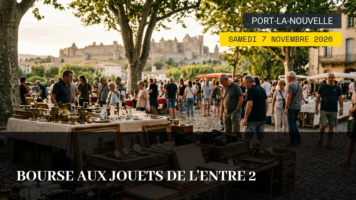 Affiche de l'événement : Bourse aux Jouets de l&rsquo;Entre 2 — Du Samedi 7 Novembre 2026 au Dimanche 8 Novembre 2026
