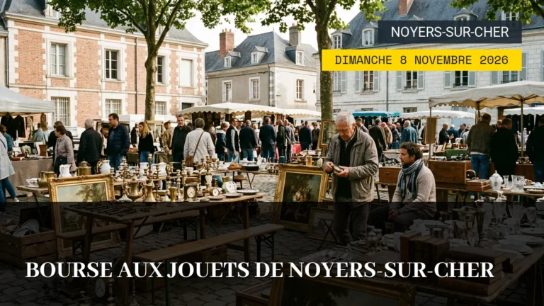 Bourse aux jouets de Noyers-sur-Cher – Dimanche 8 Novembre 2026