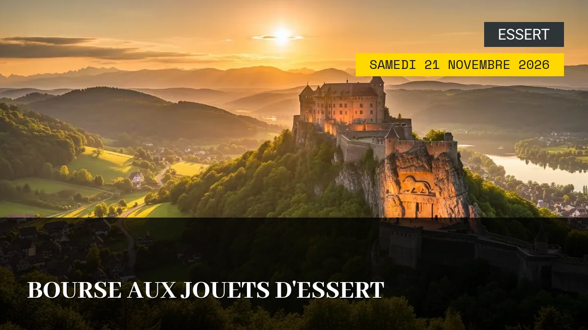 Affiche de l'événement : Bourse aux Jouets d&rsquo;Essert – Samedi 21 Novembre 2026