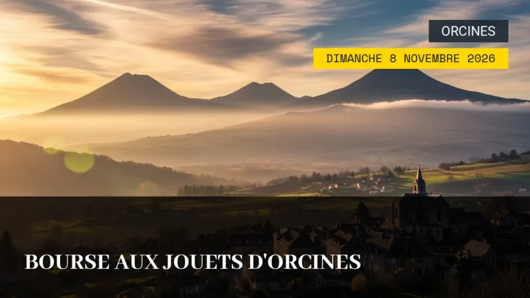 Bourse aux Jouets d’Orcines – Dimanche 8 Novembre 2026