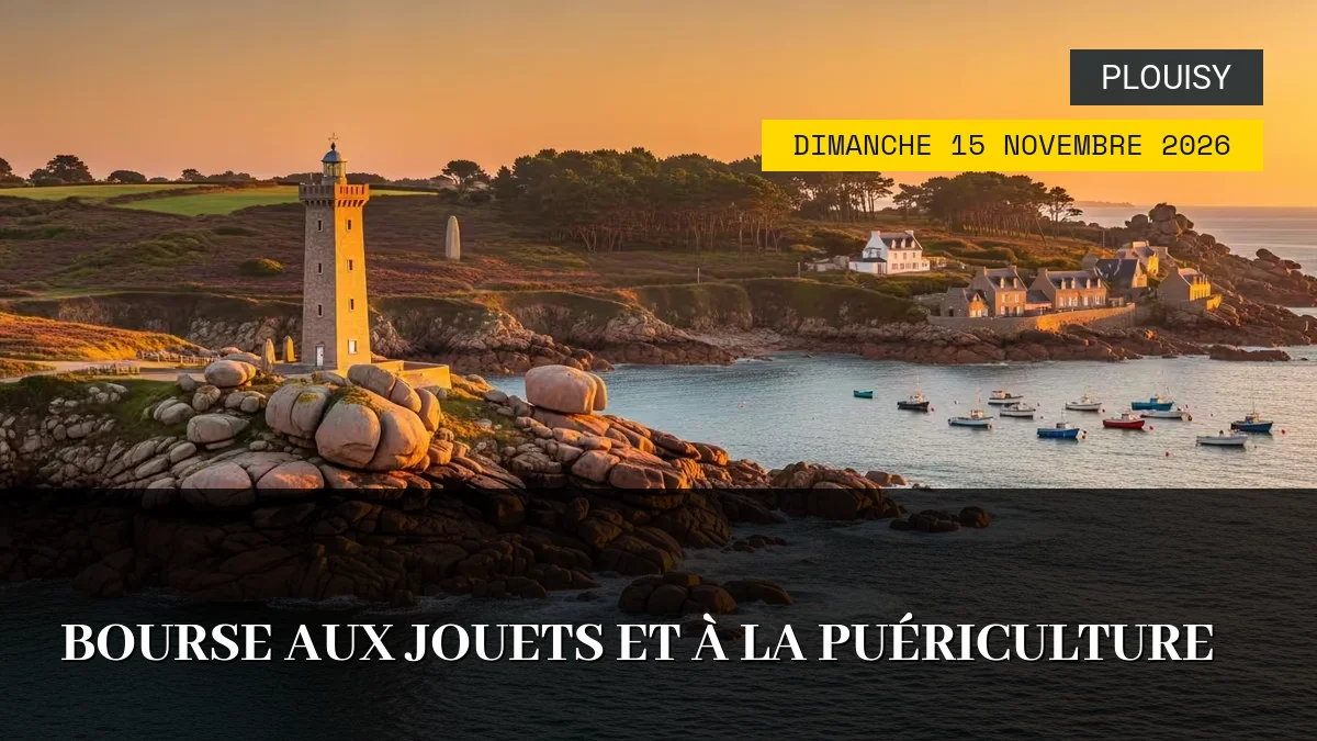 Affiche de l'événement : Bourse aux Jouets et à la Puériculture – Dimanche 15 Novembre 2026