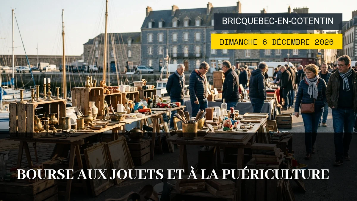 Affiche de l'événement : Bourse aux Jouets et à la Puériculture – Dimanche 6 Décembre 2026
