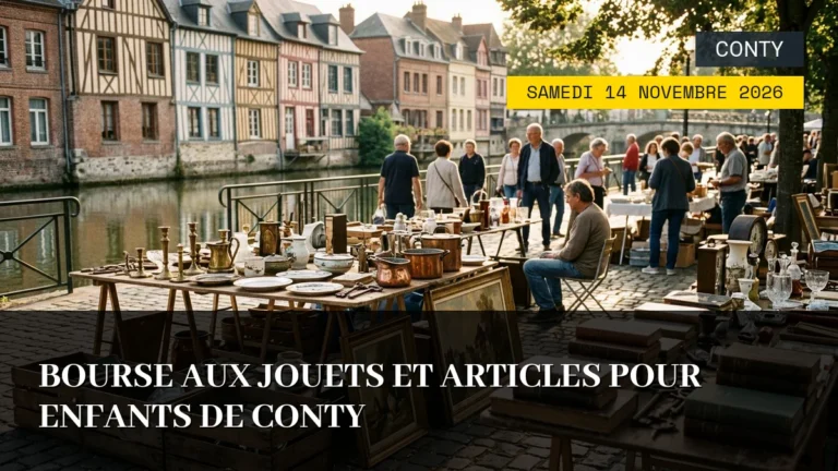 Bourse aux jouets et articles pour enfants de Conty – Samedi 14 Novembre 2026