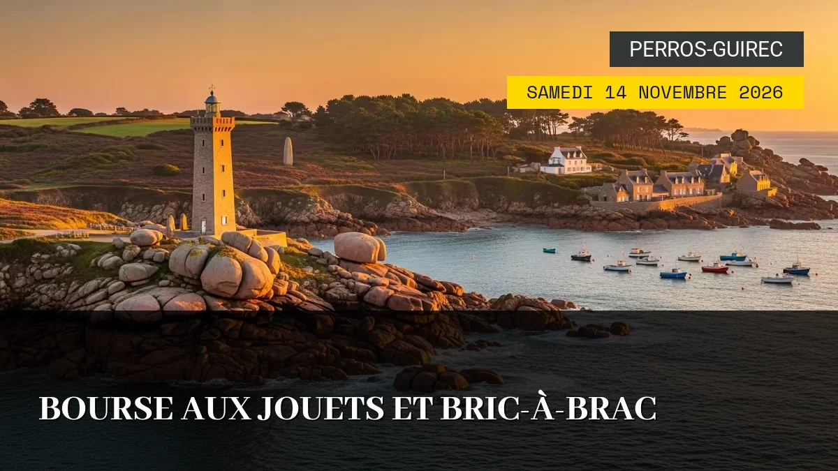 Affiche de l'événement : Bourse aux Jouets et Bric-à-Brac – Samedi 14 Novembre 2026