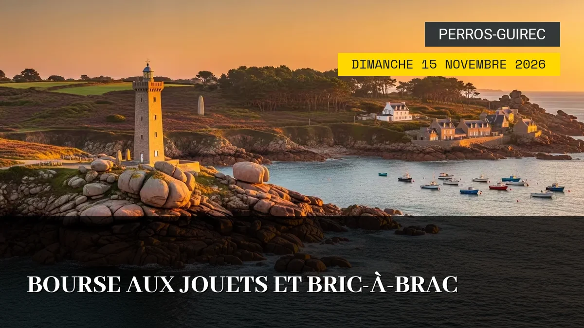 Affiche de l'événement : Bourse aux Jouets et Bric-à-brac – Dimanche 15 Novembre 2026