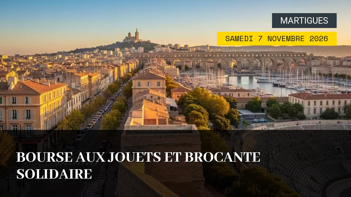 Affiche de l'événement : Bourse aux Jouets et Brocante Solidaire – Samedi 7 Novembre 2026