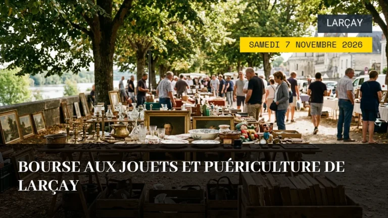 Bourse aux jouets et puériculture de Larçay – Samedi 7 Novembre 2026