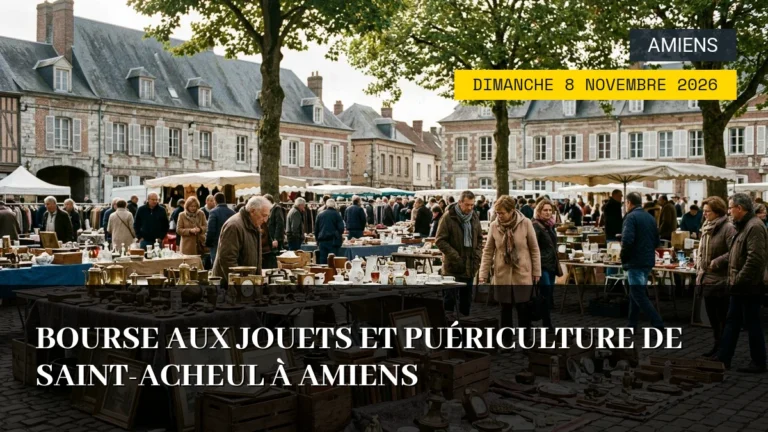 Bourse aux Jouets et Puériculture de Saint-Acheul à Amiens – Dimanche 8 Novembre 2026