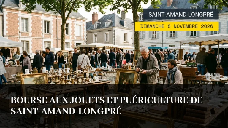 Bourse aux jouets et puériculture de Saint-Amand-Longpré – Dimanche 8 Novembre 2026