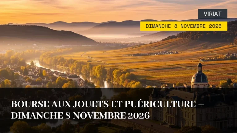 Bourse aux Jouets et Puériculture – Dimanche 8 Novembre 2026