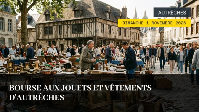 Bourse aux jouets et vêtements d’Autrêches – Dimanche 1 Novembre 2026