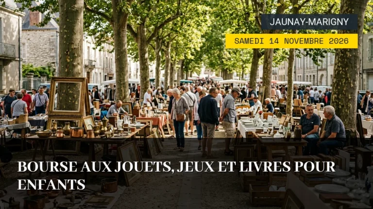 Bourse aux Jouets, Jeux et Livres pour Enfants – Samedi 14 Novembre 2026